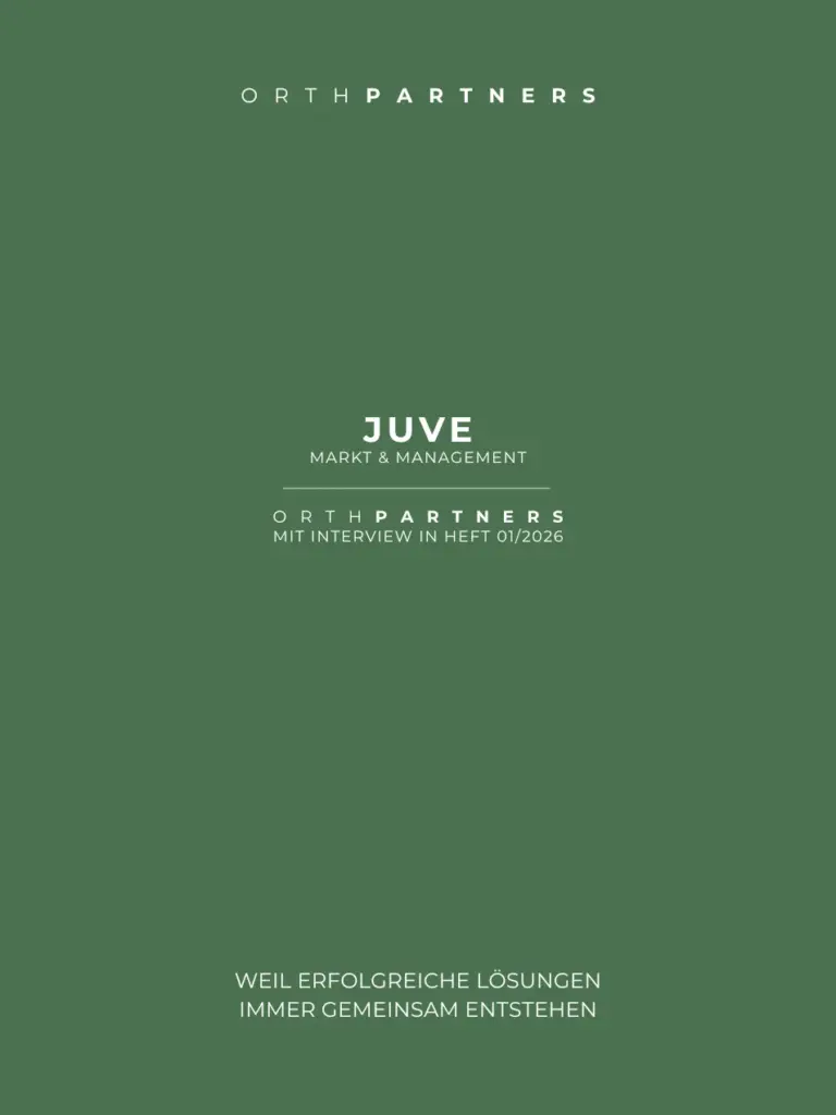 JUVE Orthpartners Markt Management Recht