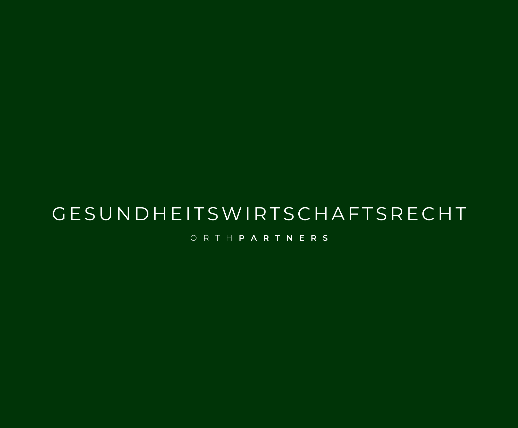 Gesundheitswirtschaftsrecht PM Pressemitteilung